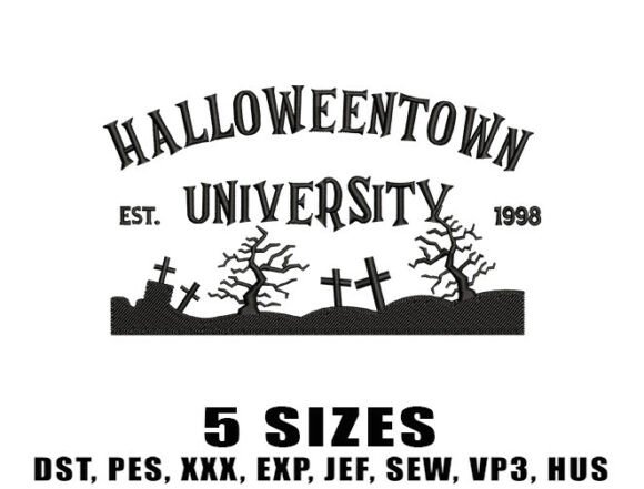 Town Est 1998 Embroidery Designs